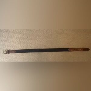 LL Bean / Men's Comfort Waist Belt / Color: Navy / Size: 32